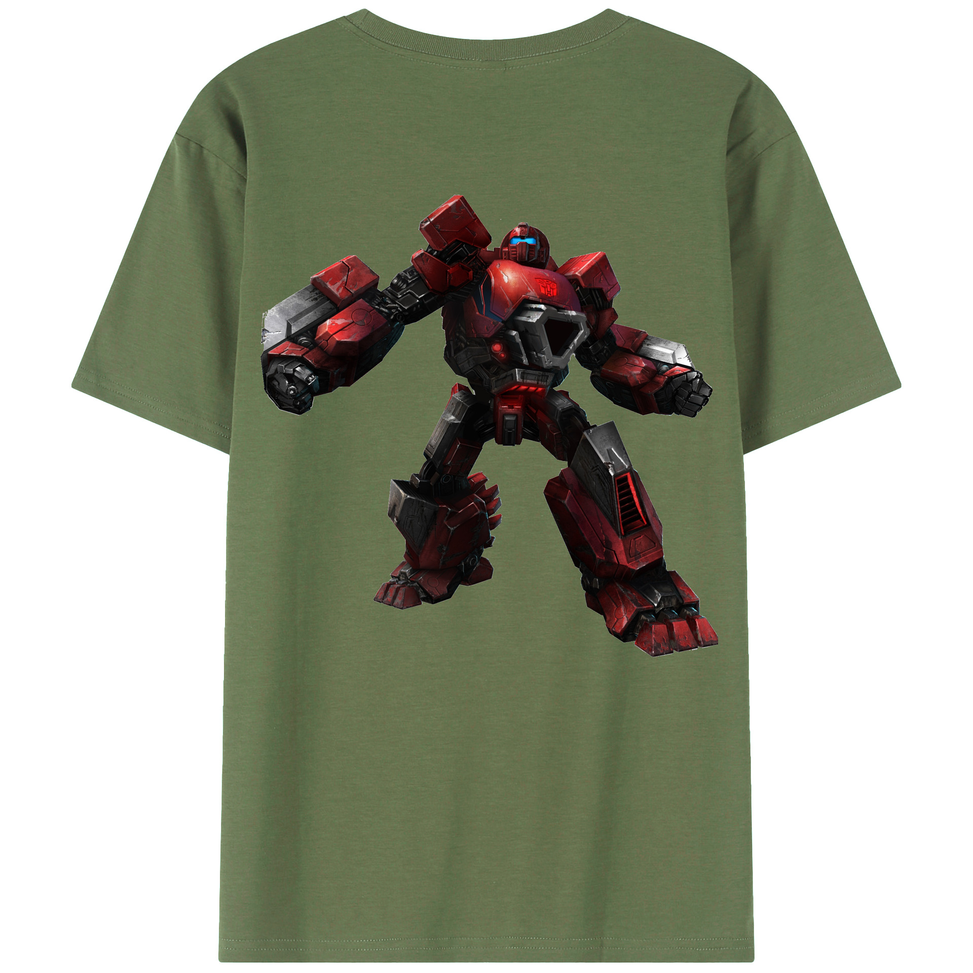 （画像用）  綿100％ メンズ半袖Tシャツ（バックプリント） 通気性